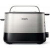 Тостер Philips HD2635/90 [950 Вт, отделений 2, тостов 2, режимов t: 7, решетка, разморозка, метал, реш. для сухар.]