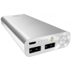 Портативный аккумулятор 20100 mAh ASUS ZenPower (2,4А, 2xUSB, Li-ion, серебристый)
