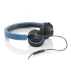 Наушники AKG Y40 [  накладные, закрытые  16 - 22000 Гц, каб 1,2 м; разъем 3,5мм, синий]
