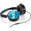 Наушники AKG Y50 [  накладные, закрытые  16 - 24000  Гц, каб 1,2 м; разъем 3,5мм, бирюзовый]