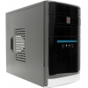 Корпус MiniTower InWin EMR038 черный/серебристый, БП 450W