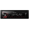 Автопроигрыватель Pioneer MVH-190UI [1DIN, 4x50Вт, USB/AUX, MP3/FLAC, iPhone/iPod, (Красная)]