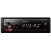 Автопроигрыватель Pioneer MVH-390BT [1DIN, 4x50Вт, USB/BT/AUX, MP3, (Красная)]