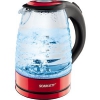Чайник электрический Scarlett SC-EK27G96 1.7л. 2200Вт красный (корпус: стекло) (SC - EK27G96)