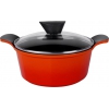 Кастрюля Frybest ORCV-C20 Orange [объем: 2,4 л, диаметр: 20 см, литой алюминий, керамическое покрытие]