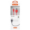 Кабель Micro USB QUMO ( круглый, 1м, красный)