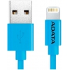 Кабель для Apple 8 pin A-Data (MFI, 1м, голубой) [AMFIPL-100CM-CBL]