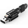 Lightning USB Flash 128GB PhotoFast MemoriesCable G3 (MFI, черный)