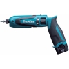 Шуруповерт Makita TDO21DSE [7,2В;Li-Ion;1,0 Ач;2 аккум;22Нm;0-2300 об/мин;внутр.шпиндель 6-гран.1/4"" (6,35мм);реверс;по