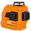 Лазерный нивелир RGK PR-3D [3 красных лазерных диода * 360, В комплекте: ударопрочный кофр, батарейки, инструкция.]