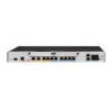Маршрутизатор AR1220C 2SIC 200M 02350JGL HUAWEI Маршрутизатор Huawei AR1220C (WAN: 200Мб/с; LAN/WAN: 8xGE RJ45; WAN: 4xGE RJ45, 1xGE SFP; 2xUSB, 1xConsole; Firewall: 1Гбит/сек; RAM/Flash: 512Mb/512Mb; Users: до 100; Ext Slots: 2x SIC) [02350JGL]