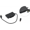 Orient <UHD-510>SATA-->USB3.0 Adapter(адаптер для подкл-я SATA2.5"/3.5" устройств,  SD/microSD, 2xUSB)+Б.П.