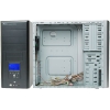 Miditower 3R R202-Li-B LCD Black  ATX  300W (для P4)
