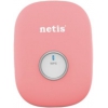 Повторитель беспроводного сигнала Netis E1+ Wi-Fi розовый