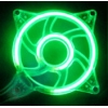 Sunbeam Round CCFL Fan Grill (80мм, Double, Green-Green), решетка для вентилятора