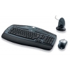 Logitech Cordless Desktop LX700 (Кл-ра Ergo,М/Мед,FM,USB&PS/2+Мышь 6кн,Optical,Roll,FM,PS/2+ зар. уст-во)<967418>