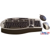 Microsoft Wireless Optical Desktop 3.0a USB&PS/2 (Кл-ра Black&Silver, Ergo, М/Мед+Мышь 3кн, Roll)