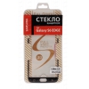 Защитное стекло MobilStyle для Samsung Galaxy S6 Edge, закругленное, на весь экран, черная окантовка