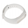 Ремешок для фитнес-браслета Xiaomi Mi Band 2, белый (силикон)