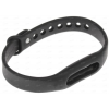 Ремешок для фитнес-браслета Xiaomi Mi Band, черный (силикон)