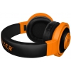 Наушники Razer Kraken Mobile [охватывающие, закрытые, 20-20000 Гц, микр., каб. 1.3м, разъем 3.5мм, оранжевые]