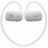 Плеер MP3 Sony NWZ-WS615 16Gb белый [водонепроницаемый, вид наушников, BT, NFC, пульт-кольцо, до 8ч.]