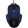 Мышь проводная Jet.A OM-U57 1600dpi Black/Blue USB