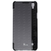 Чехол-книжка VOIA для LG X Style K200 с функцией быстрого ответа, чёрный