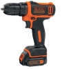 Шуруповерт Black&Decker BDCDD12KB [10.8В, 550об/мин, 26Нм, 2Li-Ion-1.5Ач]