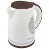 Чайник электрический Polaris PWK 1784CL 1.7л. 2200Вт белый/бордовый (корпус: пластик)
