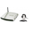 ASUS <WL-500g + QuickCamPro4000>  Wireless LAN Access Router (RTL)(11/54 Mbps,2.4GHz,1xWAN+1xLPT+1xUSB+4xUTP)+Б.П.