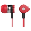 Гарнитура вкладыши Oklick HS-S-210 1.2м красный проводные (в ушной раковине) (D1)