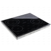 Электрическая варочная поверхность Hotpoint-ARISTON 7HKRO 642 D X  [Независимая, 4 конфорки, стеклокерамика]