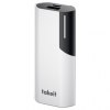 Портативный аккумулятор 5200 mAh Takeit Rock (1А, 1xUSB, бело-чёрный)