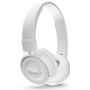 Наушники беспроводные JBL T450BT [накладные, закрытые, 20-20000 Гц, микр., рег.гром., BT, каб. 1,3м, разъем 3.5мм,белые]
