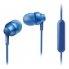 Наушники Philips SHE3855BL/00 [вставные (затычки), закрытые, 10-22000 Гц, микр., каб. 1.2м, разъем 3.5мм, синие]