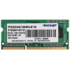 Память SODIMM DDR3L 4Gb PC12800 1600MHz CL11 Patriot Signature [PSD34G1600L81S]
