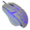 Мышь проводная DEXP Eris, 2400 dpi, white, USB