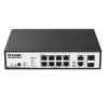 Коммутатор D-Link DES-1100-10P 8x10/100BASE-TX