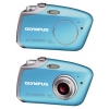 OLYMPUS mju-mini Digital Blue (4.0Mpx, 35-70mm, 2x, F3.5-4.9, JPG, (8-32)Mb xD, 1.8", USB, AV, Li-Ion)