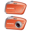 OLYMPUS mju-mini Digital Red (4.0Mpx, 35-70mm, 2x, F3.5-4.9, JPG, (8-32)Mb xD, 1.8", USB, AV, Li-Ion)