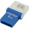 SmartBuy <SB8GBPO-B> USB2.0/USB micro-B OTG Flash Drive  8Gb (RTL)