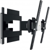 Кронштейн для ТВ Holder LEDS-7025 [32"-65"; Наклон 10°; Поворот 270°; До 45 кг; 75 мм от стены, черный]