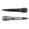 Микрофон BBK CM215 [Комплект из двух проводных микрофонов; черный/серебро]