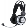 Наушники SVEN AP-610MV [охватывающие, закрытые, 18–22000 Гц, микр., рег. громкости, каб. 2.2м, разъем 2x3.5мм, черные]
