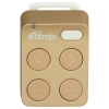 Плеер MP3 RITMIX RF-2500 8Gb золотистый [MP3/WMA, microSD, клипса, время работы до 6 ч.]