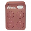 Плеер MP3 RITMIX RF-2500 8Gb розовый [MP3/WMA, microSD, клипса, время работы до 6 ч.]