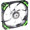 Вентилятор ID-Cooling [PL-12025-G] (120x120, 600-2200 об/мин, зелёная подсветка, 14-35 дб, 4 pin)