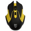 Мышь беспроводная Jet.A OM-U57G 1600dpi Yellow USB