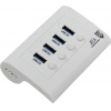 Jet.A <JA-UH34 White>  USB3.0 Hub 4-port